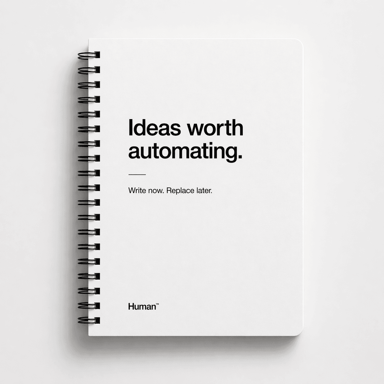 User Research Said Nothing Notebook