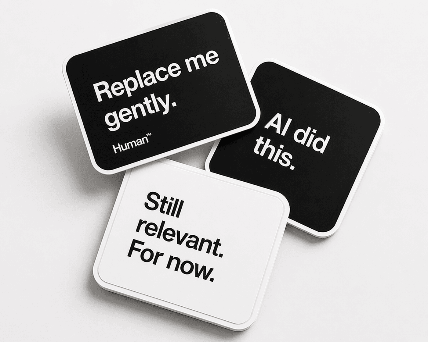 Replace Me Gently Sticker Pack